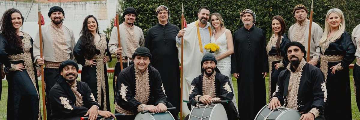 grupo de Dabke Banda árabe para casamento árabe